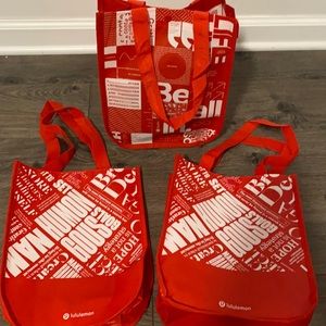 3 Lululemon bags (small)